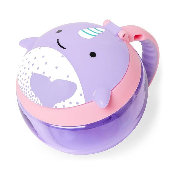 SKIP HOP ZOO SNACK CUP - NARWHAL