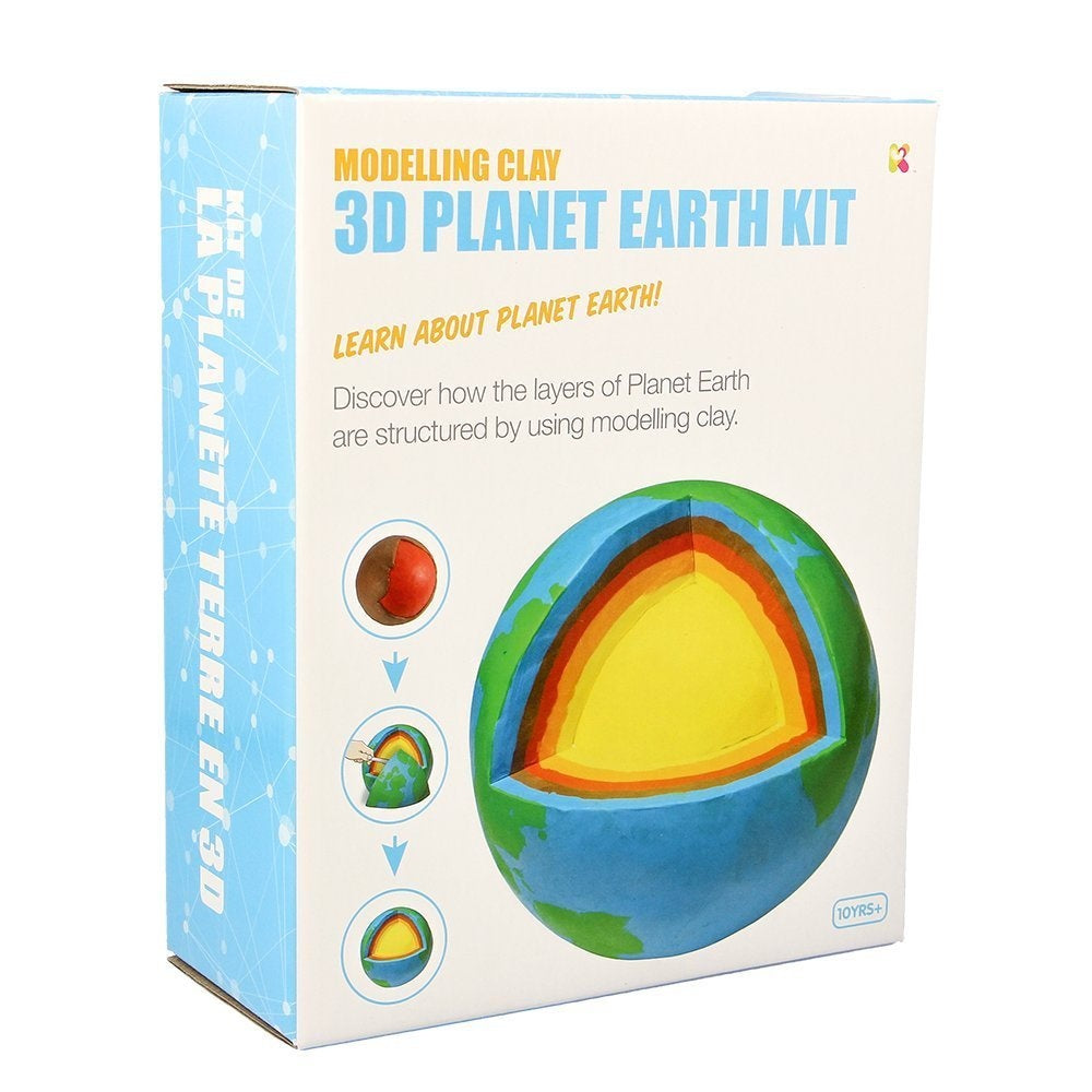 3D Planet Earth Modelling Clay Kit