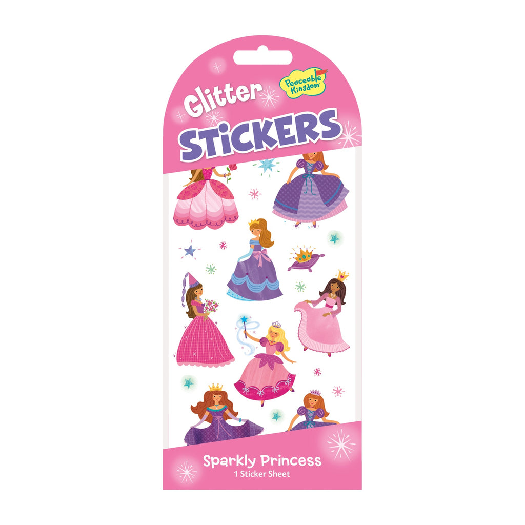 Sparkly Princess - Glitter Stickers