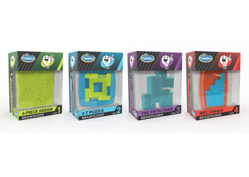 ThinkFun - Pocket Brainteasers 4 Titles