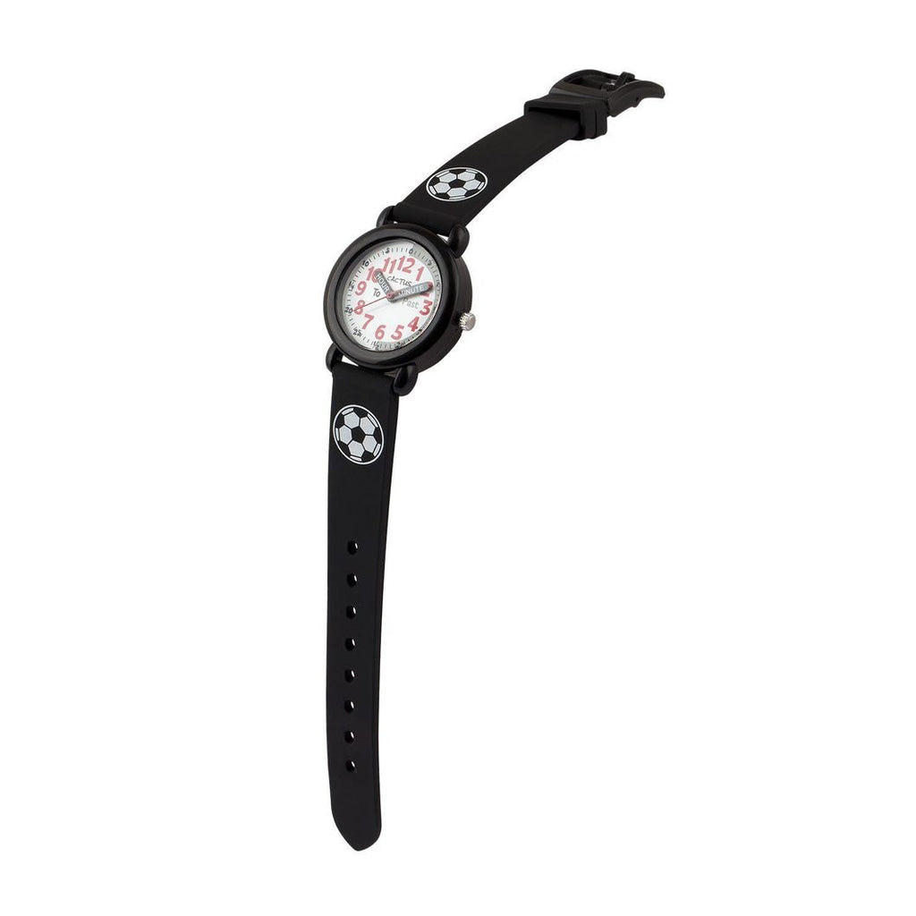 Timekeeper - Kids Watch - Black / Soccer ball