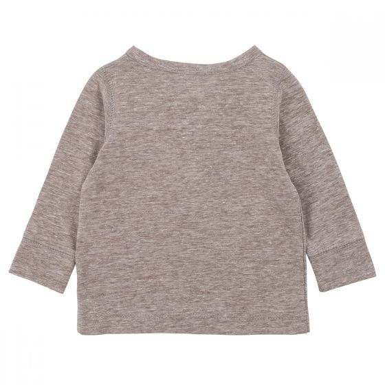 PERRY HENLEY TOP - TAUPE